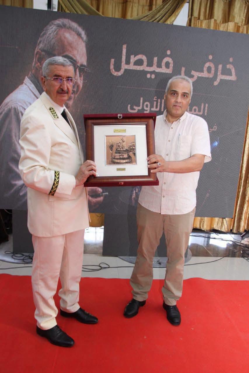 تكريم الأستاذ خرفي فيصل ضمن الفعاليات الرسمية المخلدة لعيد الاستقلال بسطيف